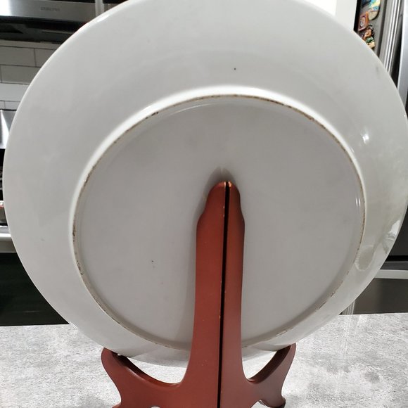 Flower plate with holder - Picture 2 of 2